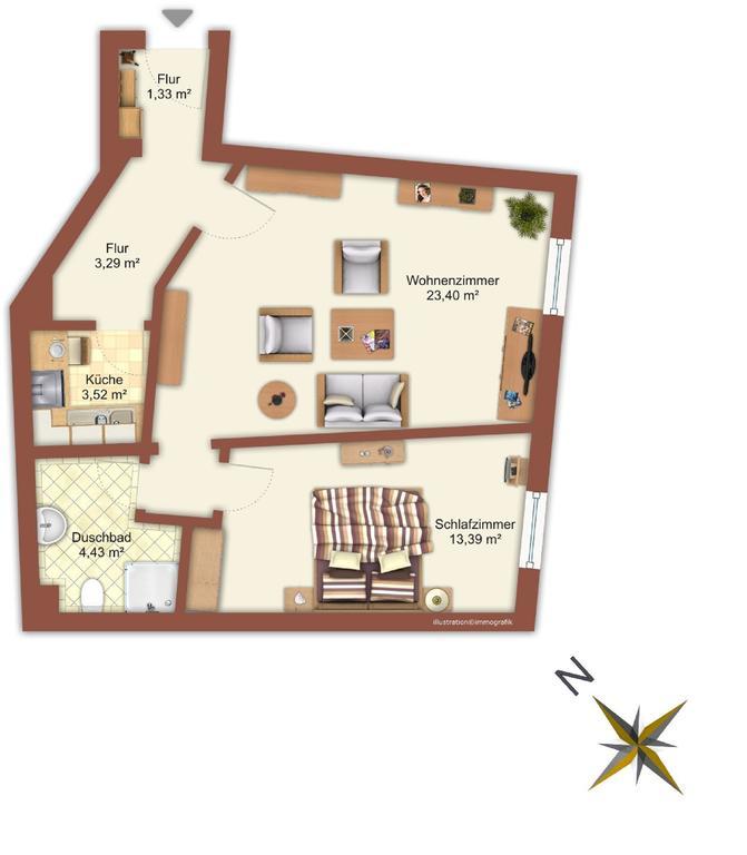Ferienwohnung Kruppa Plön Dış mekan fotoğraf