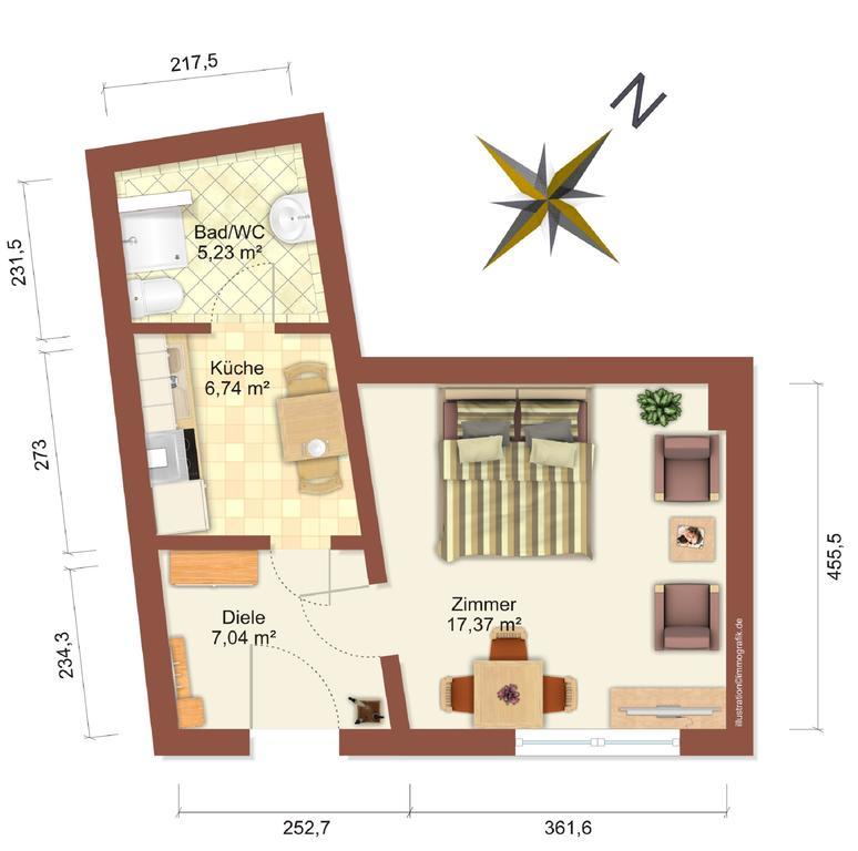 Ferienwohnung Kruppa Plön Dış mekan fotoğraf